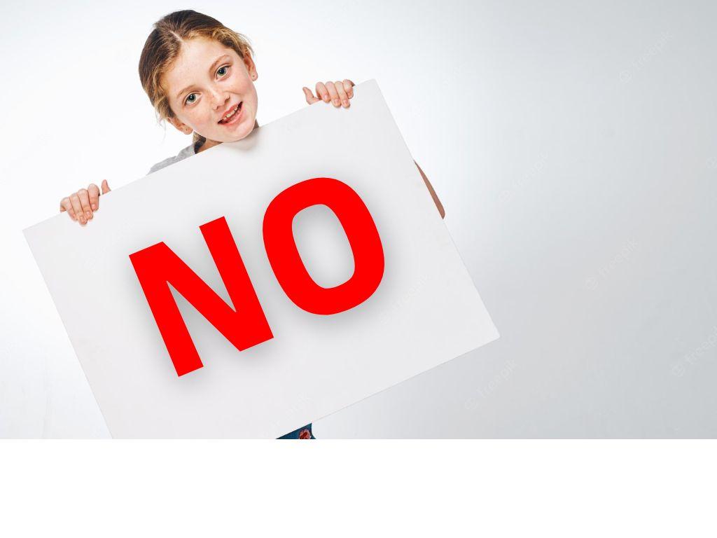 ¿Por qué debemos enseñar a nuestros hijos a decir NO (a veces)?